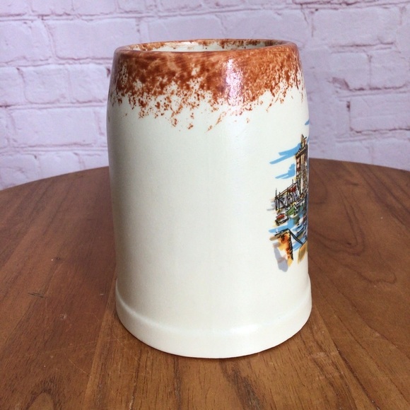 Vintage La Rochelle Ceramic Mug by Toupet - Picture 2 of 6